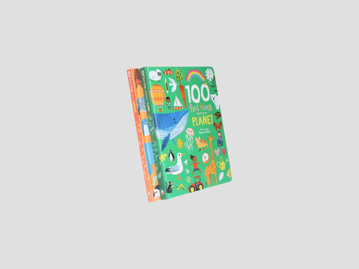 100 First Words Exploring Our Planet & Exploring Animals Collection - Ages 3-5 by Sweet Cherry Publishing; 9780280660439