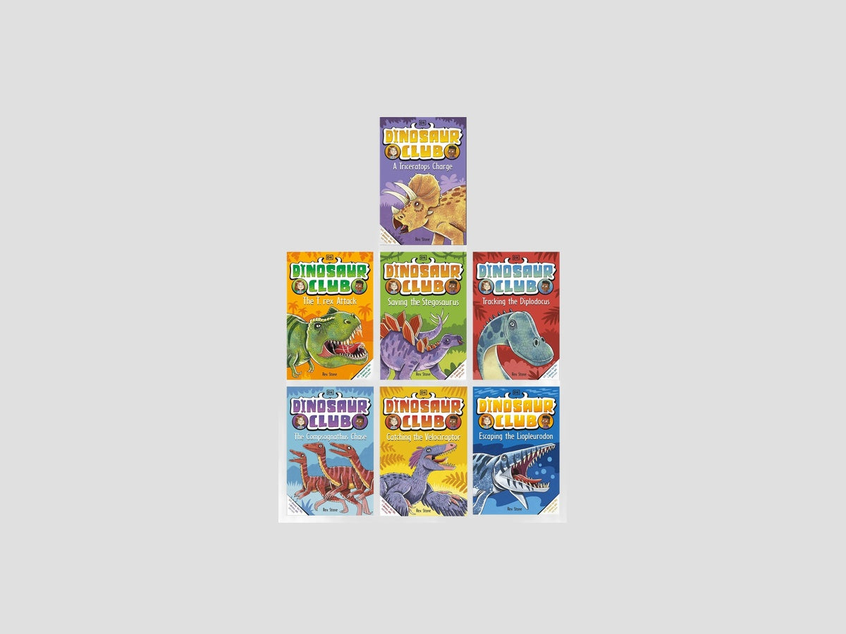 Dinosaur Club Series: 7 Books Collection Set - Age 5-7 by DK Children; 9780295476285