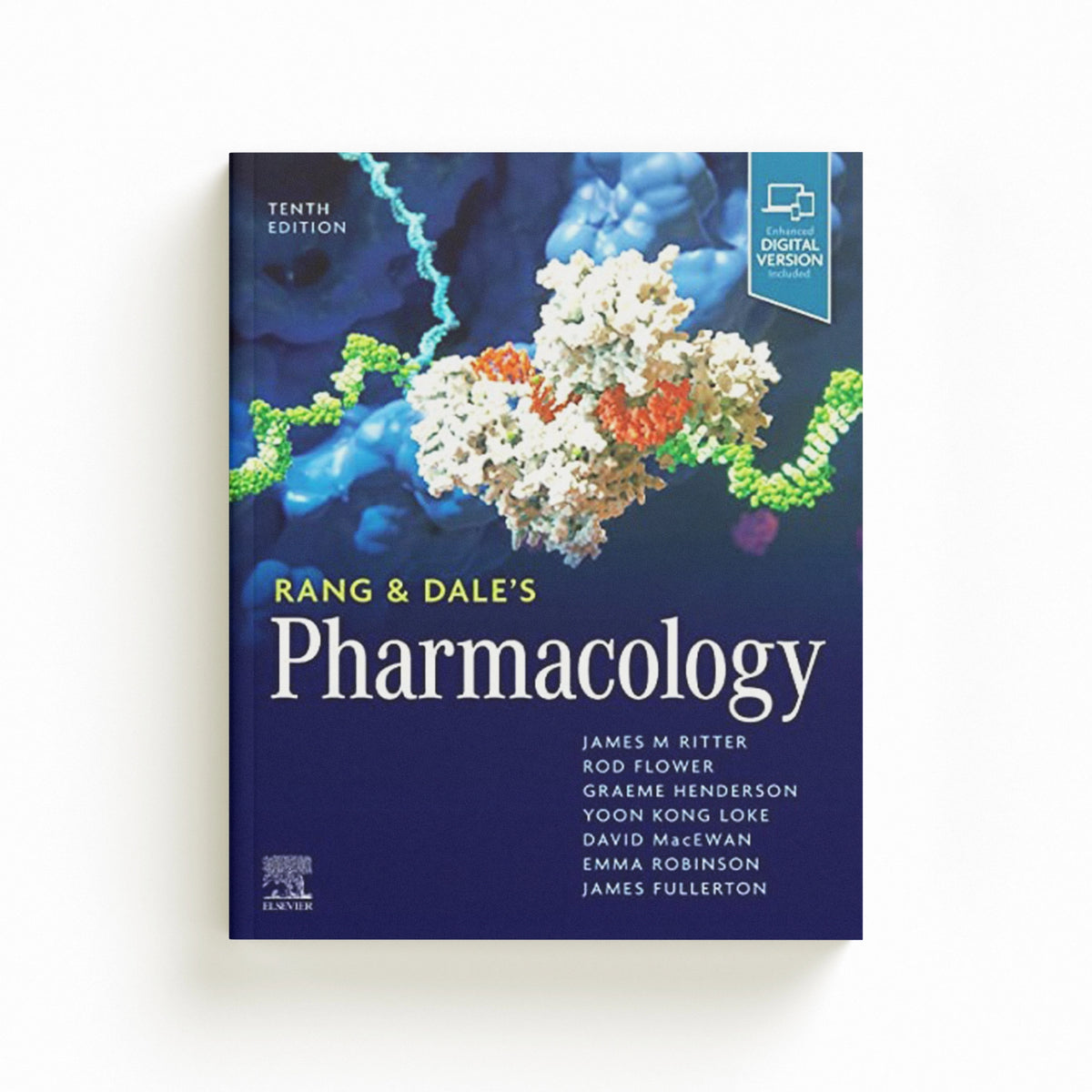 Rang & Dale's Pharmacology by David, PhD, FRSB, FBPhS, SFHEA  MacEwan; Yoon Kong  Loke; Rod J., PhD DSc FBPhS FMedSci FRS  Flower; James, MA, MBChB, MRCP, PhD, FHEA.  Fullerton; James M.  Ritter; Graeme, BSc PhD FBPhS FSB  Henderson; Emma  Robinson; 9780323873956