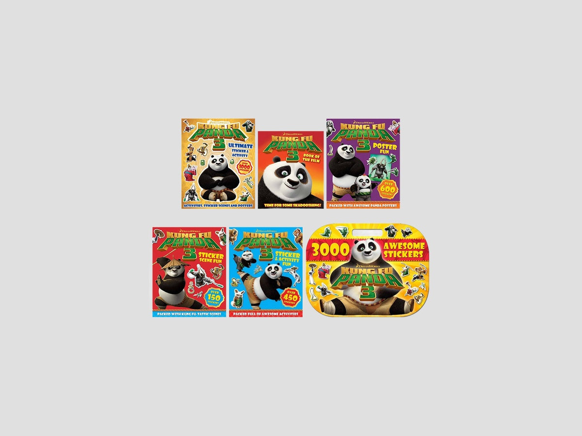 Kung Fu Panda Collection 6 Books Set - Ages 3+ by Igloo Books; 9780342316403