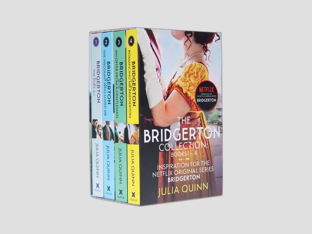 The Bridgerton Collection: Books 1 - 4 by Julia Quinn; 9780349430188