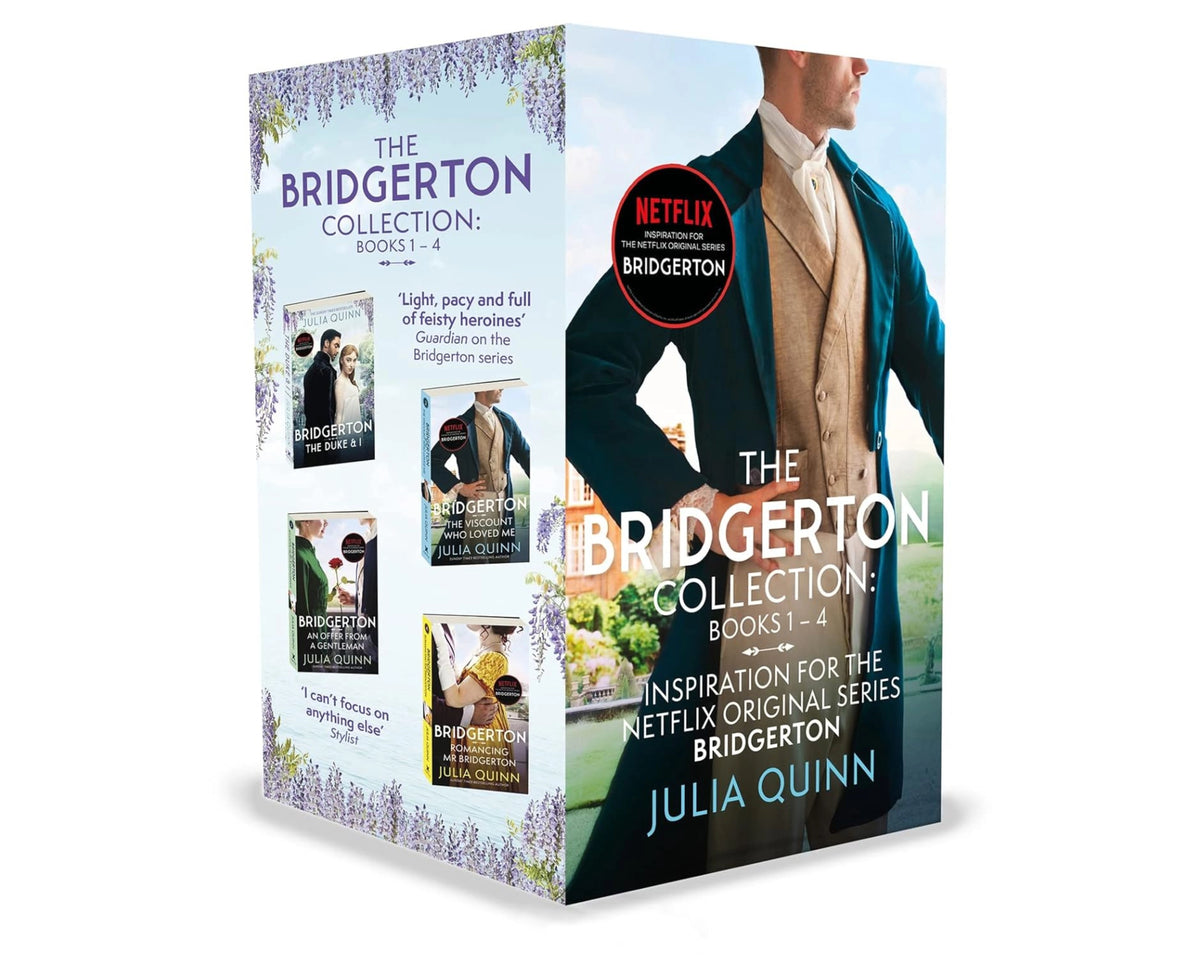 The Bridgerton Collection: Books 1 - 4 by Julia Quinn; 9780349430188