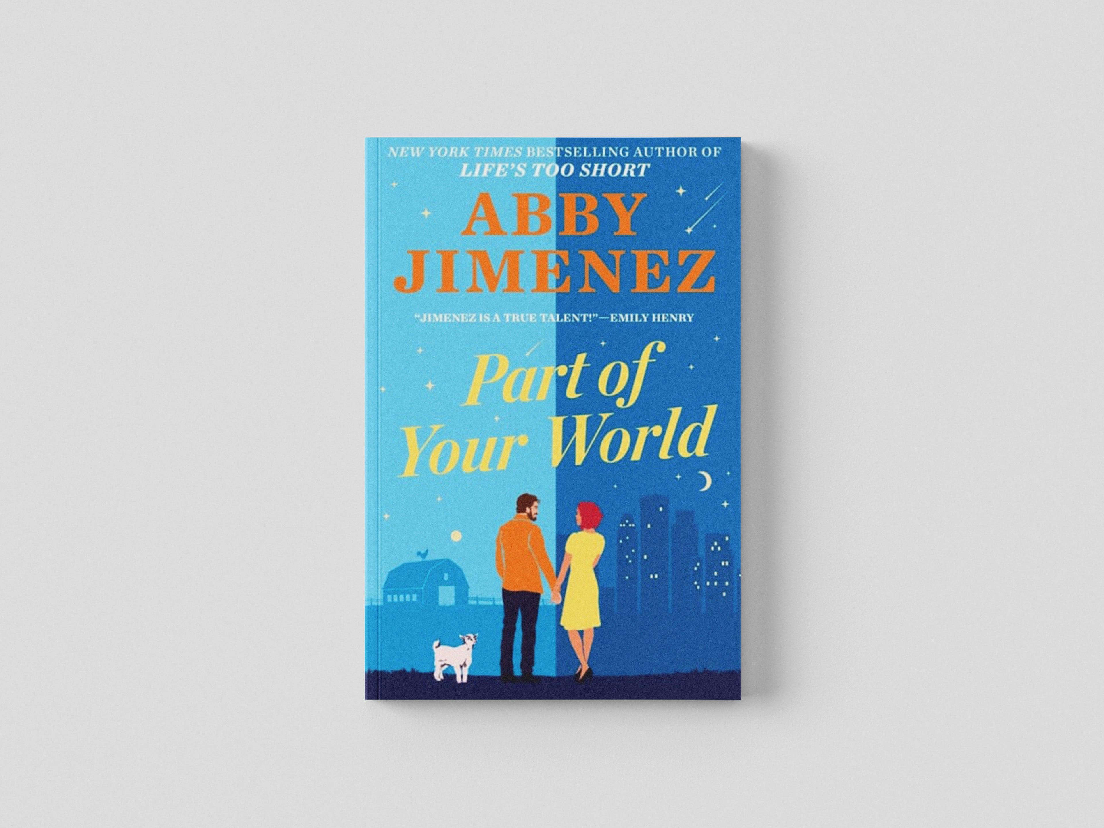 Part of Your World by Abby Jimenez; 9780349433806
