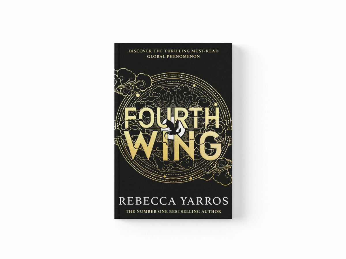 Fourth Wing by Rebecca Yarros; 9780349437019