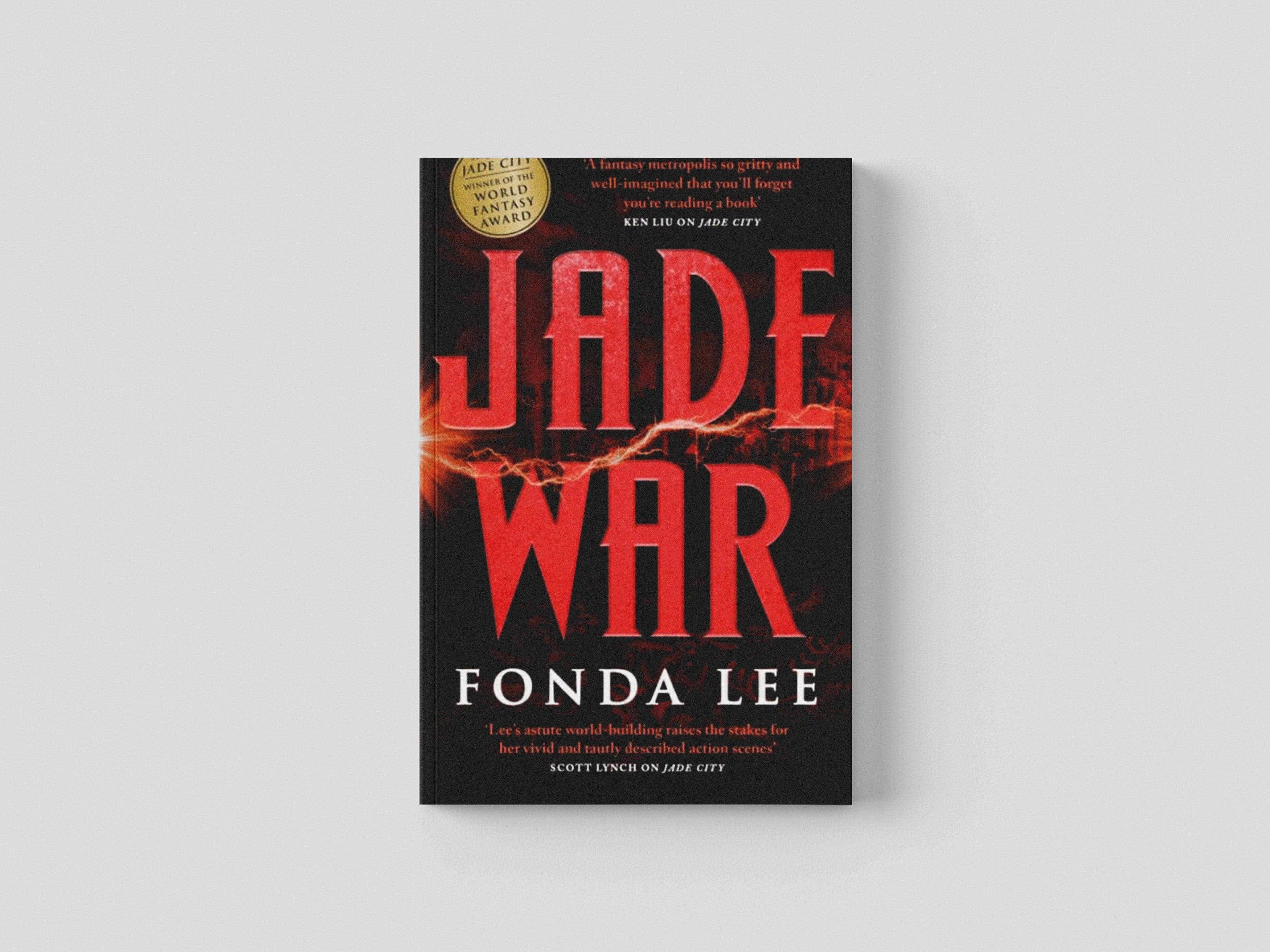 Jade War by Fonda Lee; 9780356510538