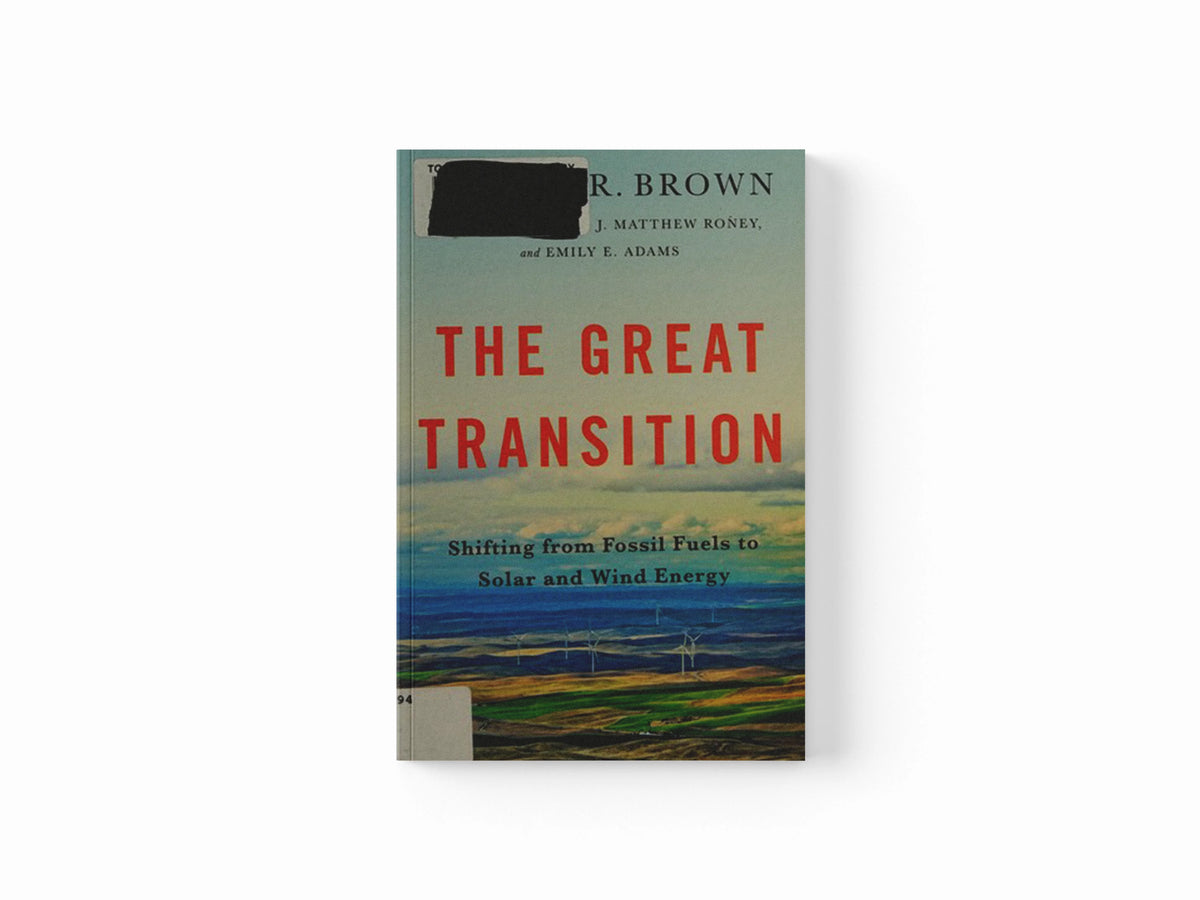 The Great Transition by Lester R.  Brown; 9780393350555
