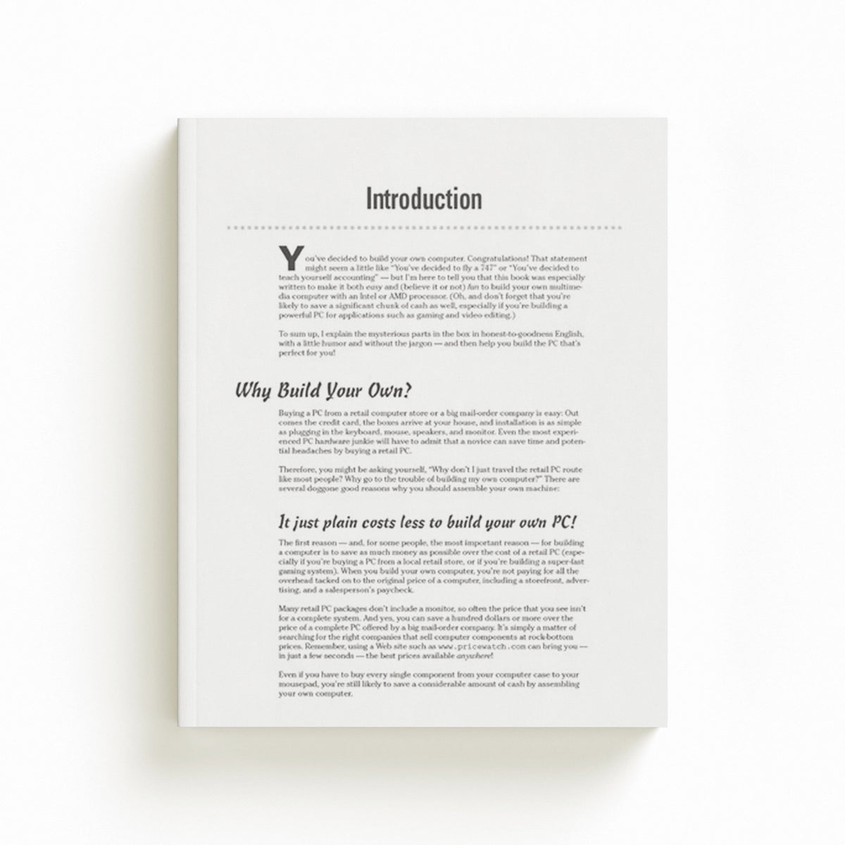 Build Your Own PC Do-It-Yourself For Dummies by Mark L.  Chambers; 9780470196113