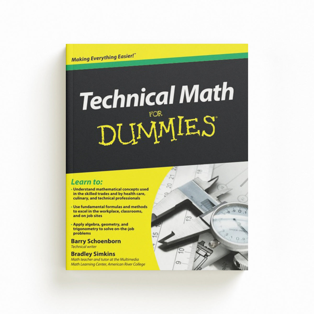 Technical Math For Dummies by Barry  Schoenborn; Bradley  Simkins; 9780470598740