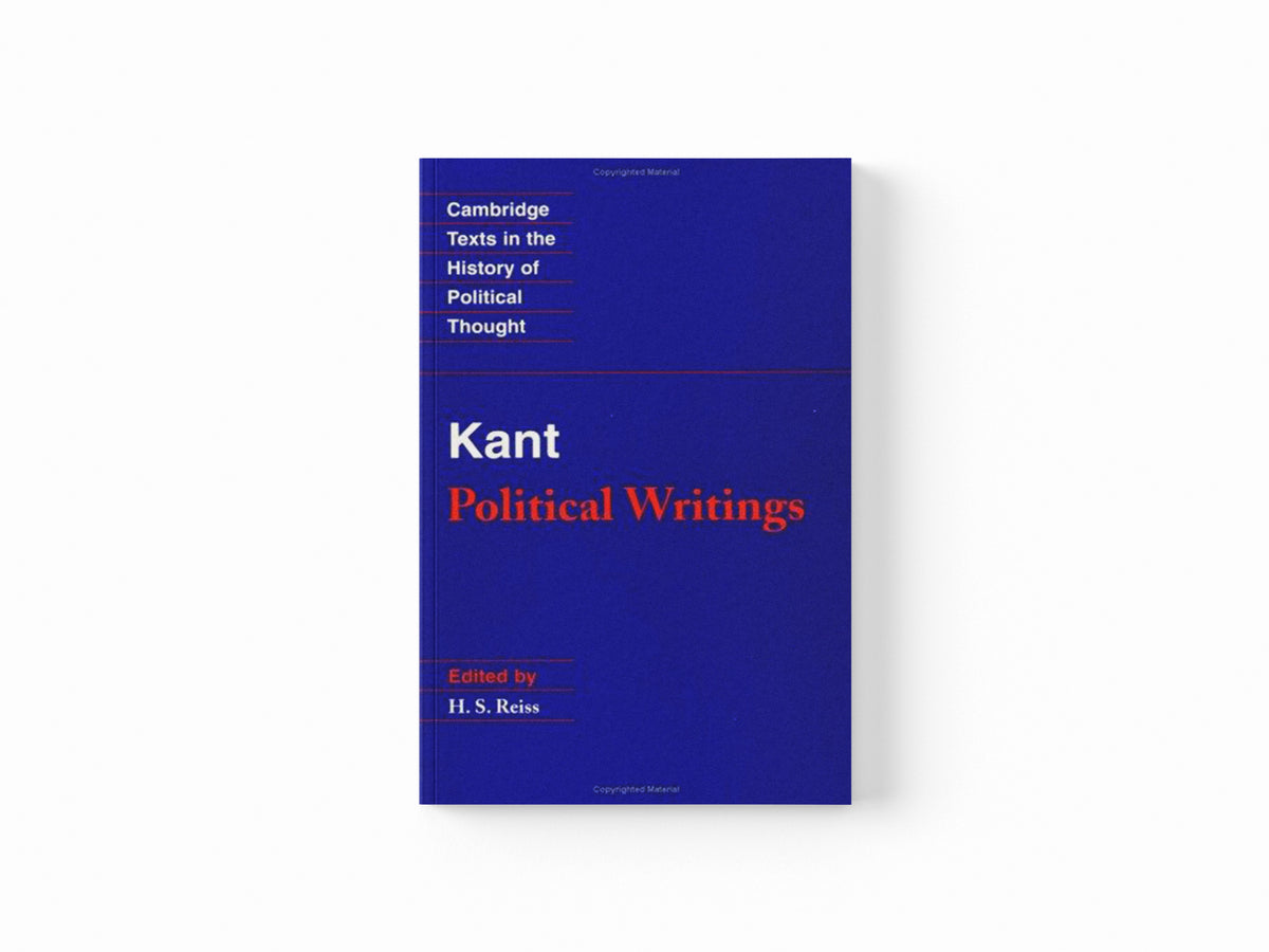 Kant: Political Writings by Immanuel Kant; 9780521398374