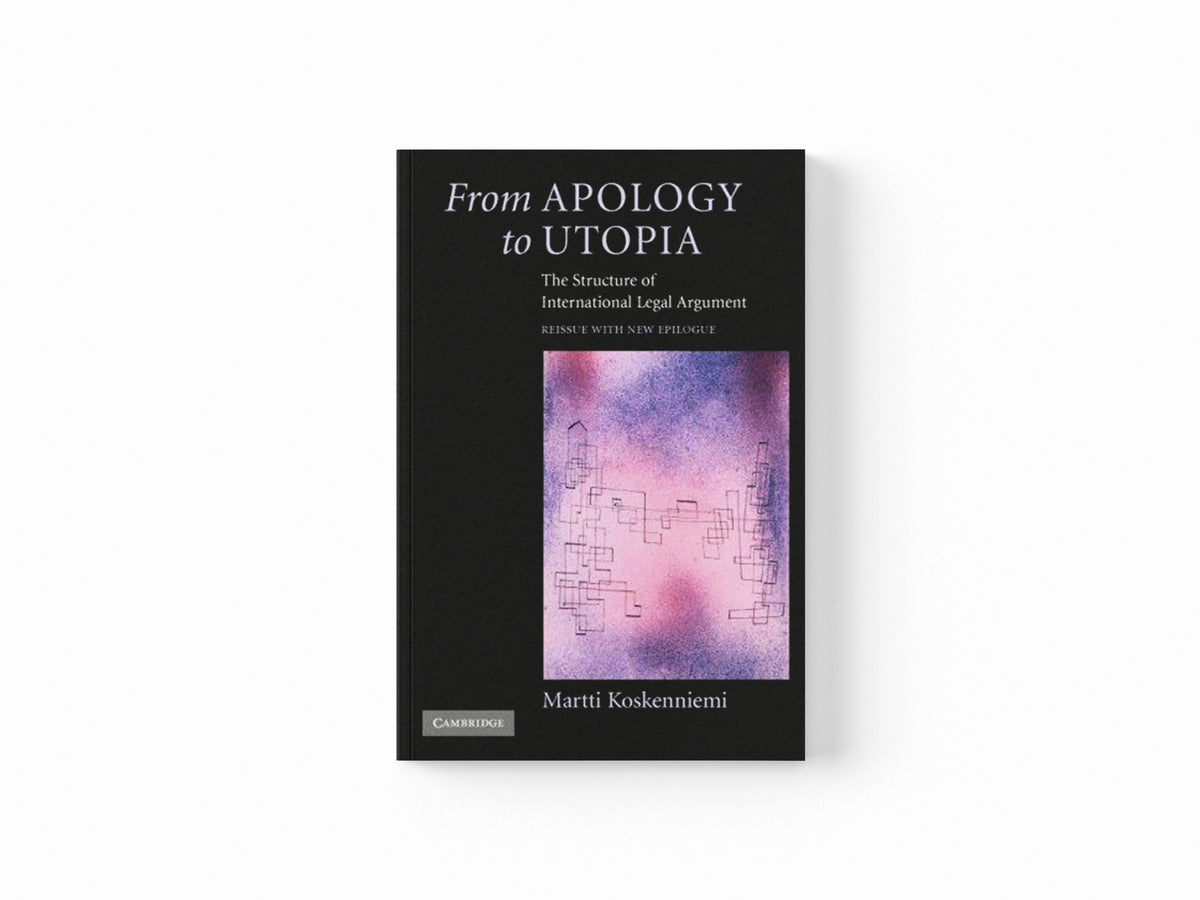 From Apology to Utopia by Martti   Koskenniemi; 9780521546966