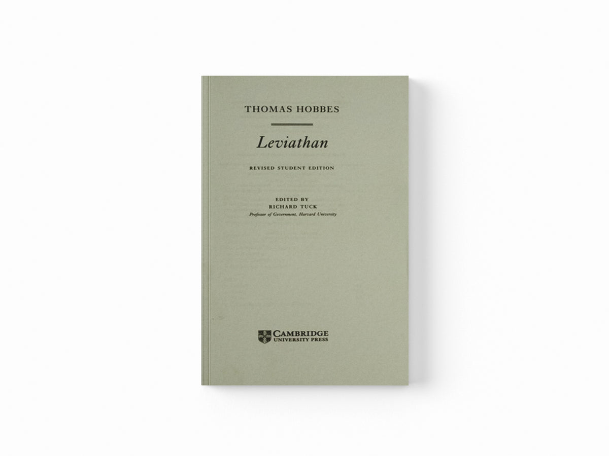 Hobbes: Leviathan by Thomas Hobbes; 9780521567978