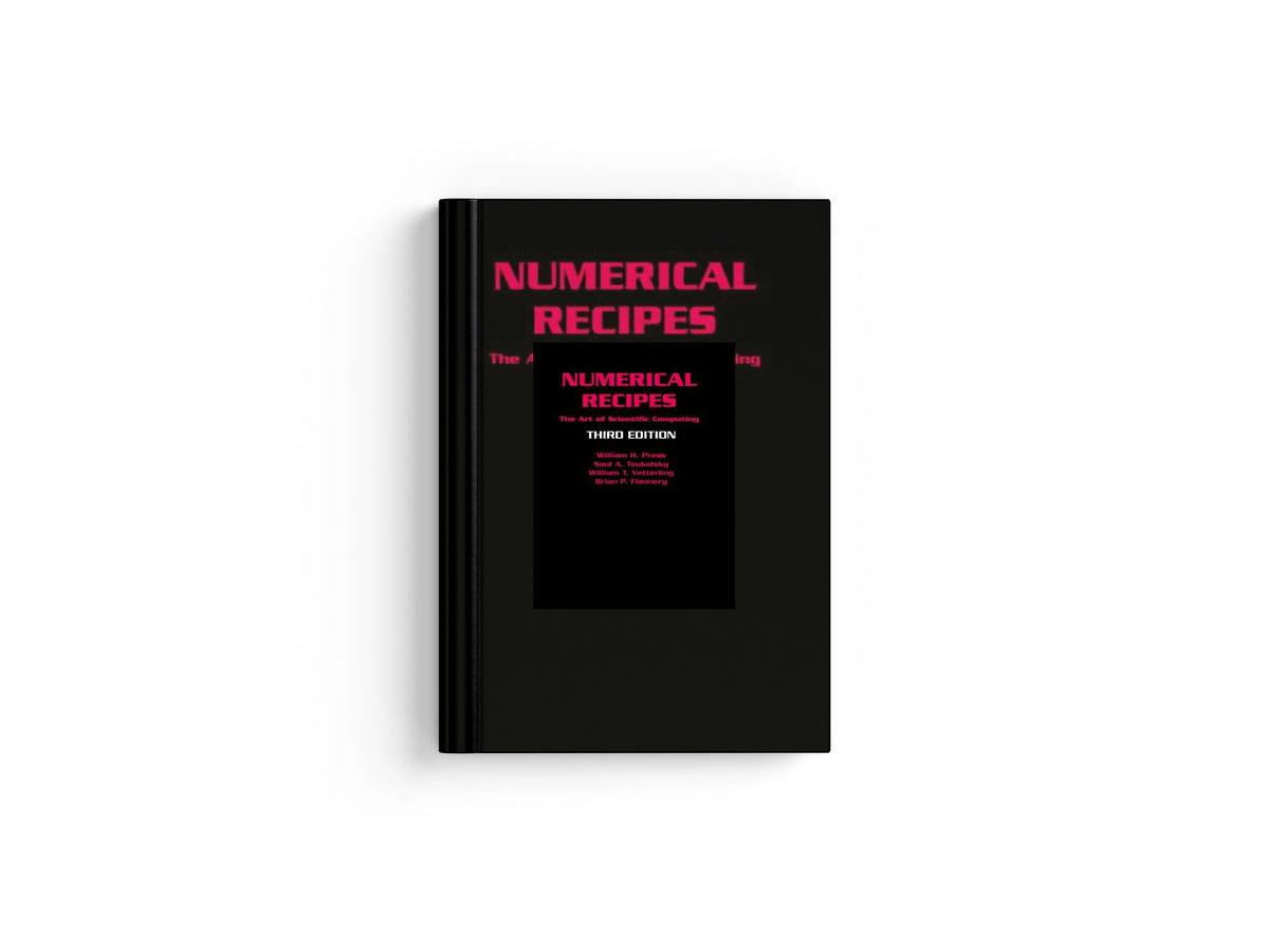 Numerical Recipes 3rd Edition by Brian P. Flannery; William T. Vetterling; William H.  Press; Saul A.  Teukolsky; 9780521880688