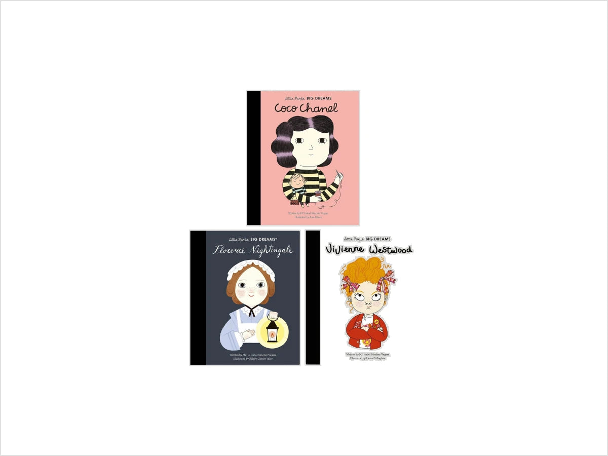 Little People, BIG DREAMS Series 3 Picture Books Collection - Ages 4-7