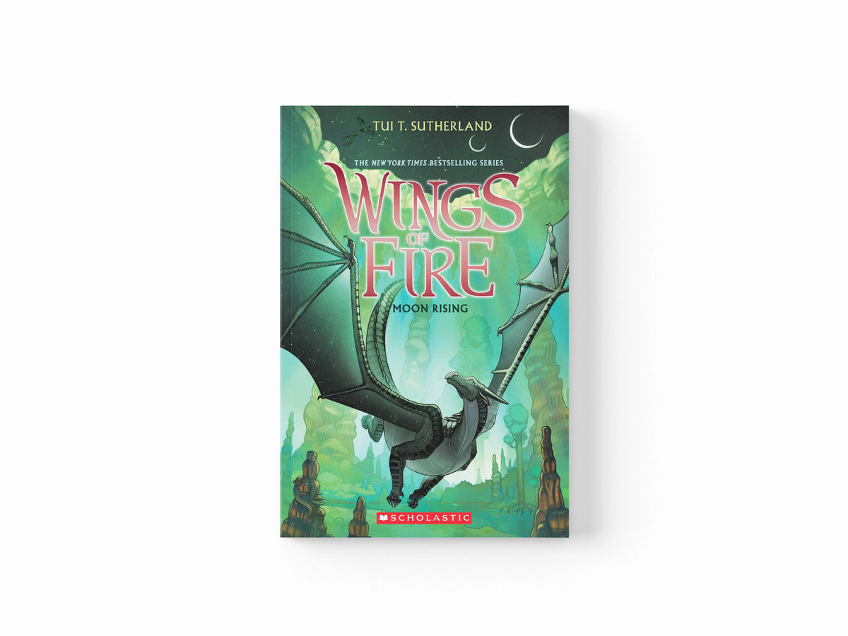 Wings of Fire: Moon Rising (b&w) by Tui T. Sutherland; 9780545685368