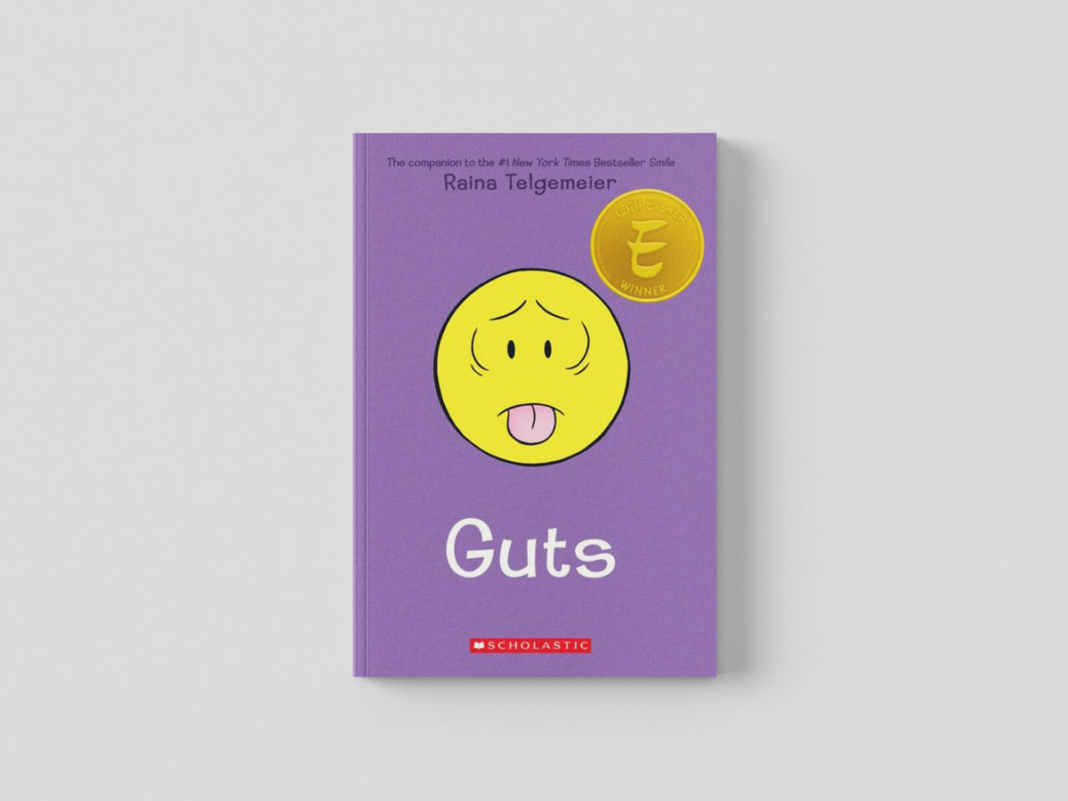 Guts by Raina Telgemeier; 9780545852500