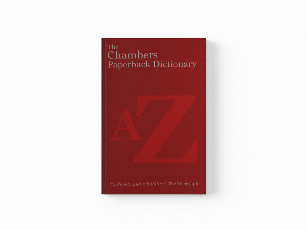 The Chambers Paperback Dictionary by Chambers; 9780550105462