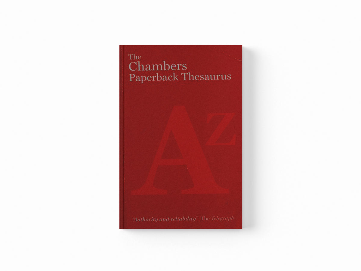 The Chambers Paperback Thesaurus by Chambers; 9780550105516