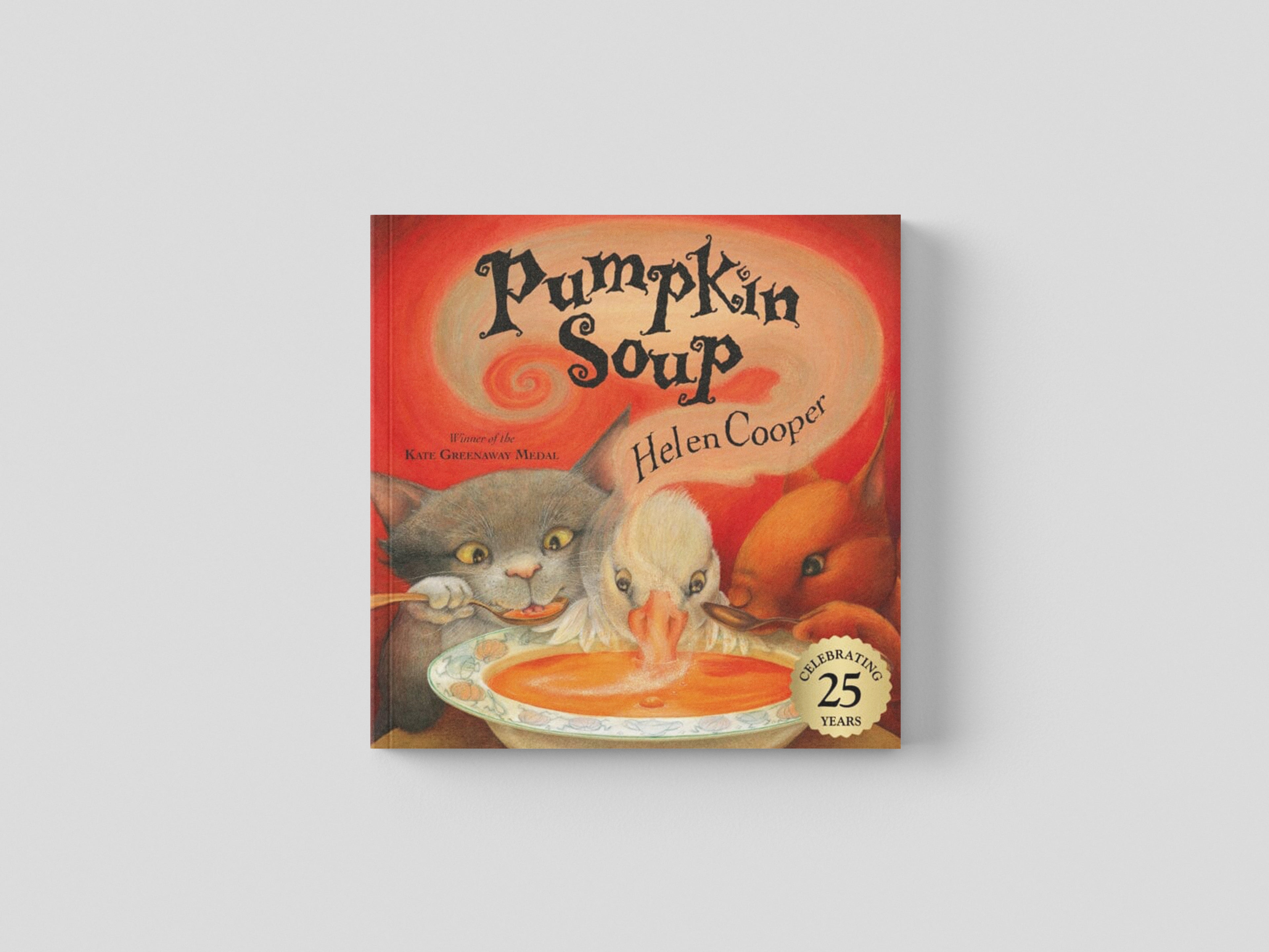 Pumpkin Soup by Helen Cooper; 9780552545105