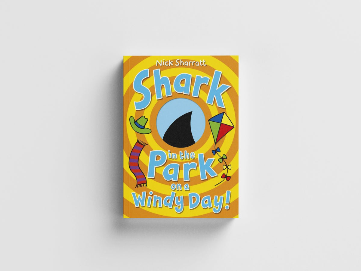 Shark in the Park on a Windy Day!