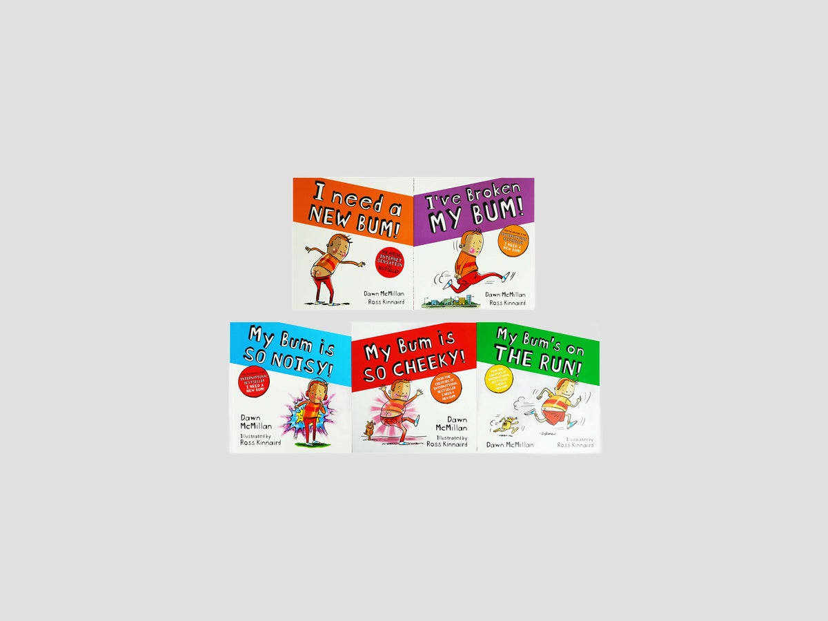 New Bum Series 5 Book Collection - Ages 3-6 by Scholastic; 9780562862544