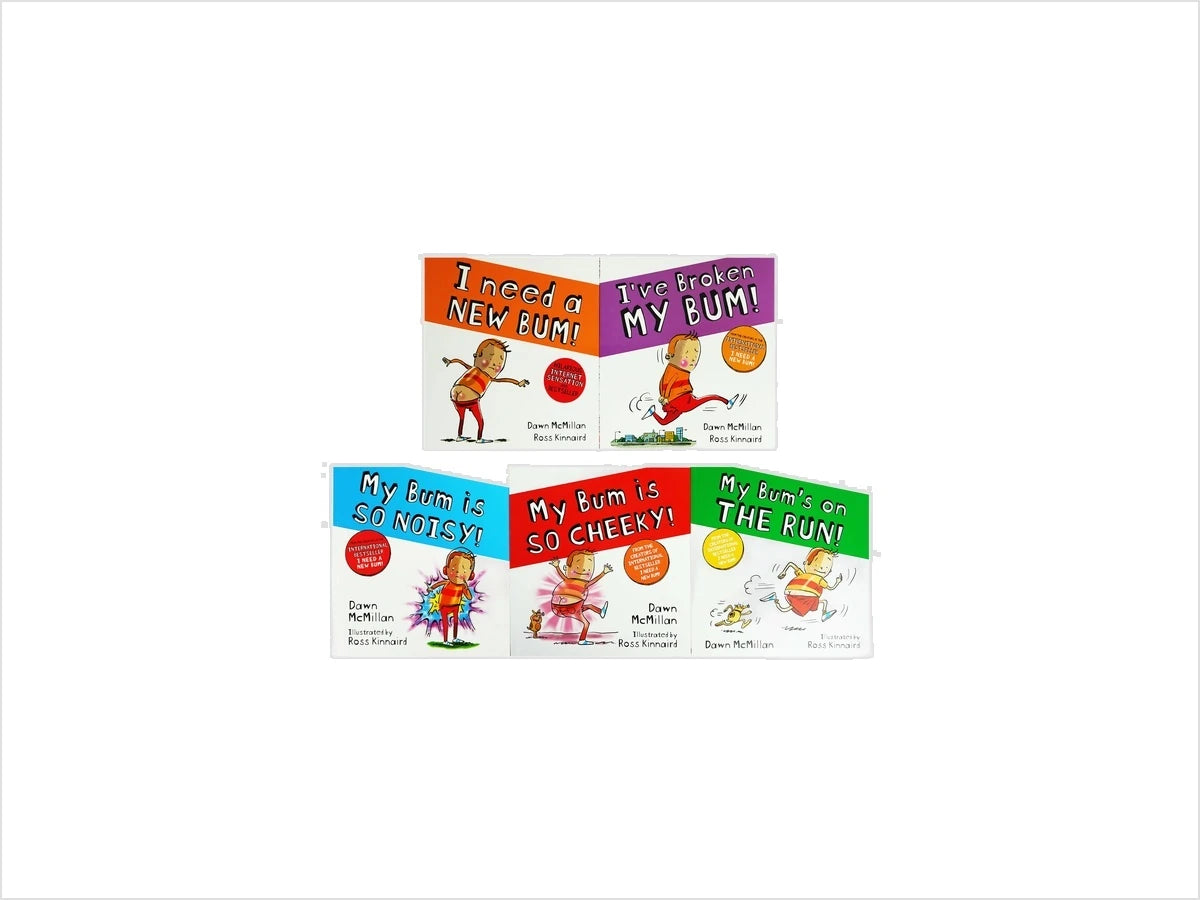 New Bum Series 5 Book Collection - Ages 3-6