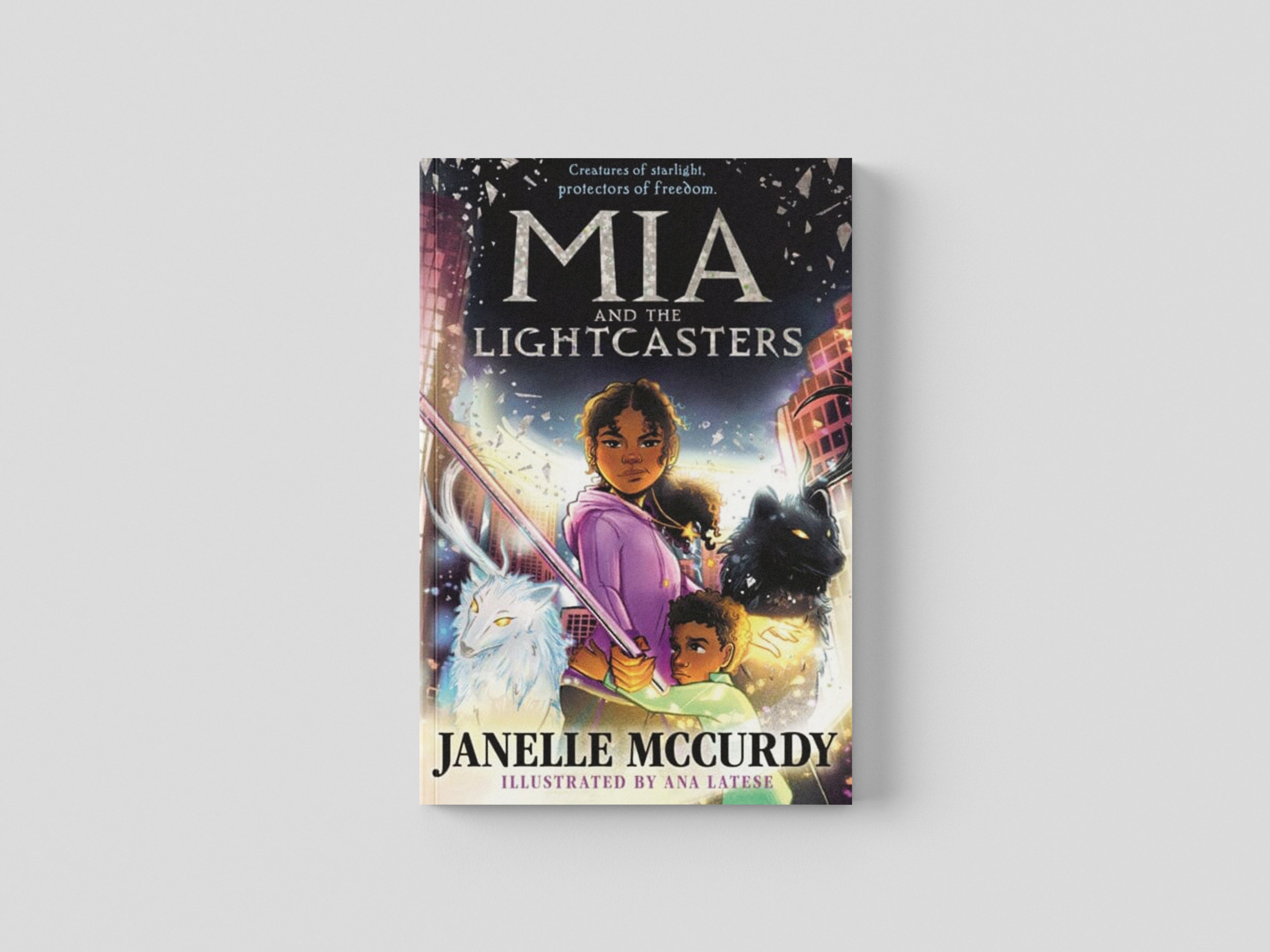 Mia and the Lightcasters by Faber & Faber; 9780571368433