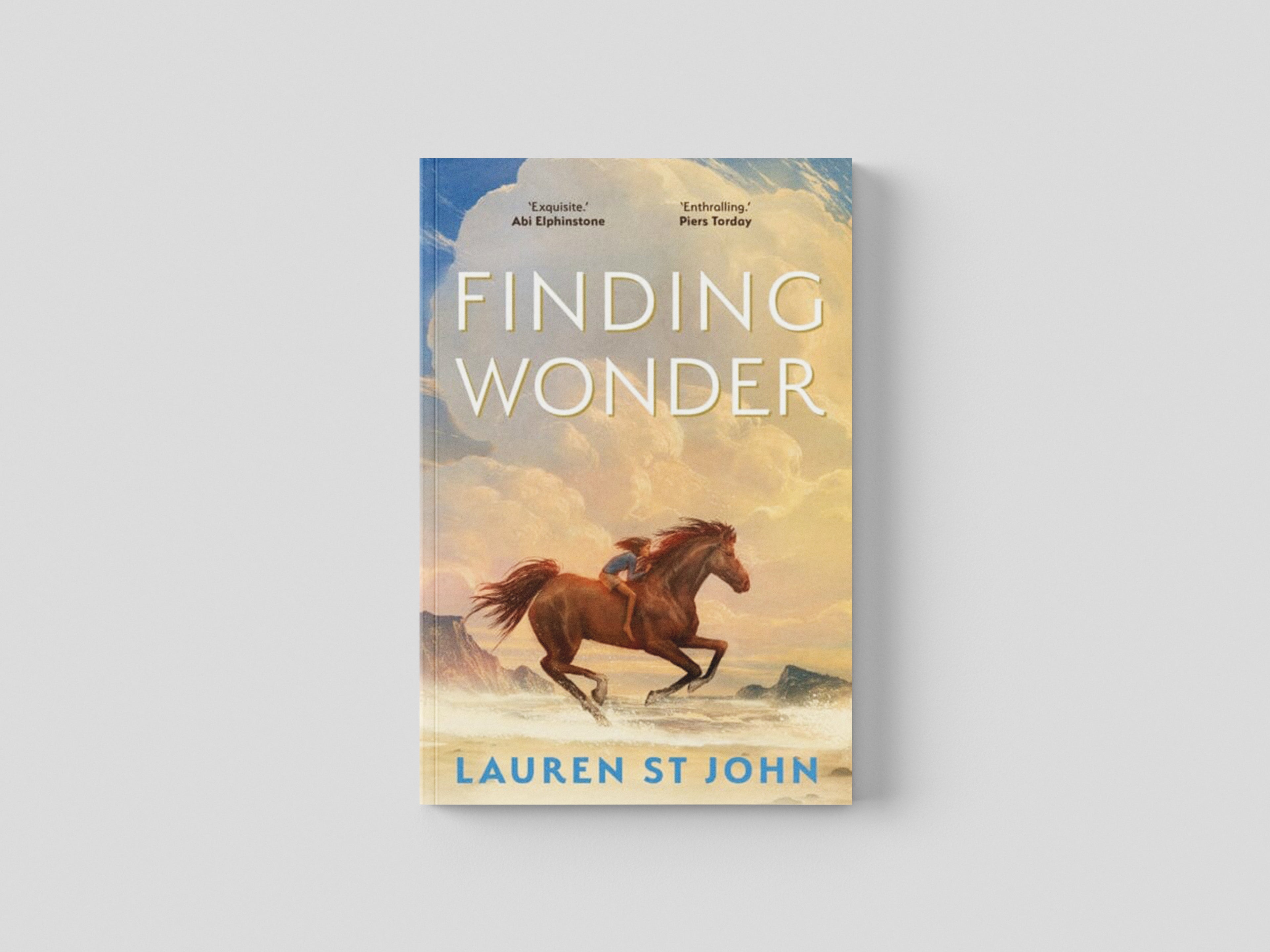 Finding Wonder by Lauren St John; 9780571376162