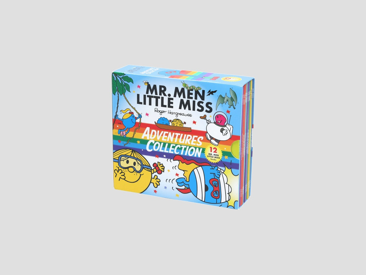 Mr. Men & Little Miss Adventures 12 Books Collection by Roger Hargreaves; 9780603579349