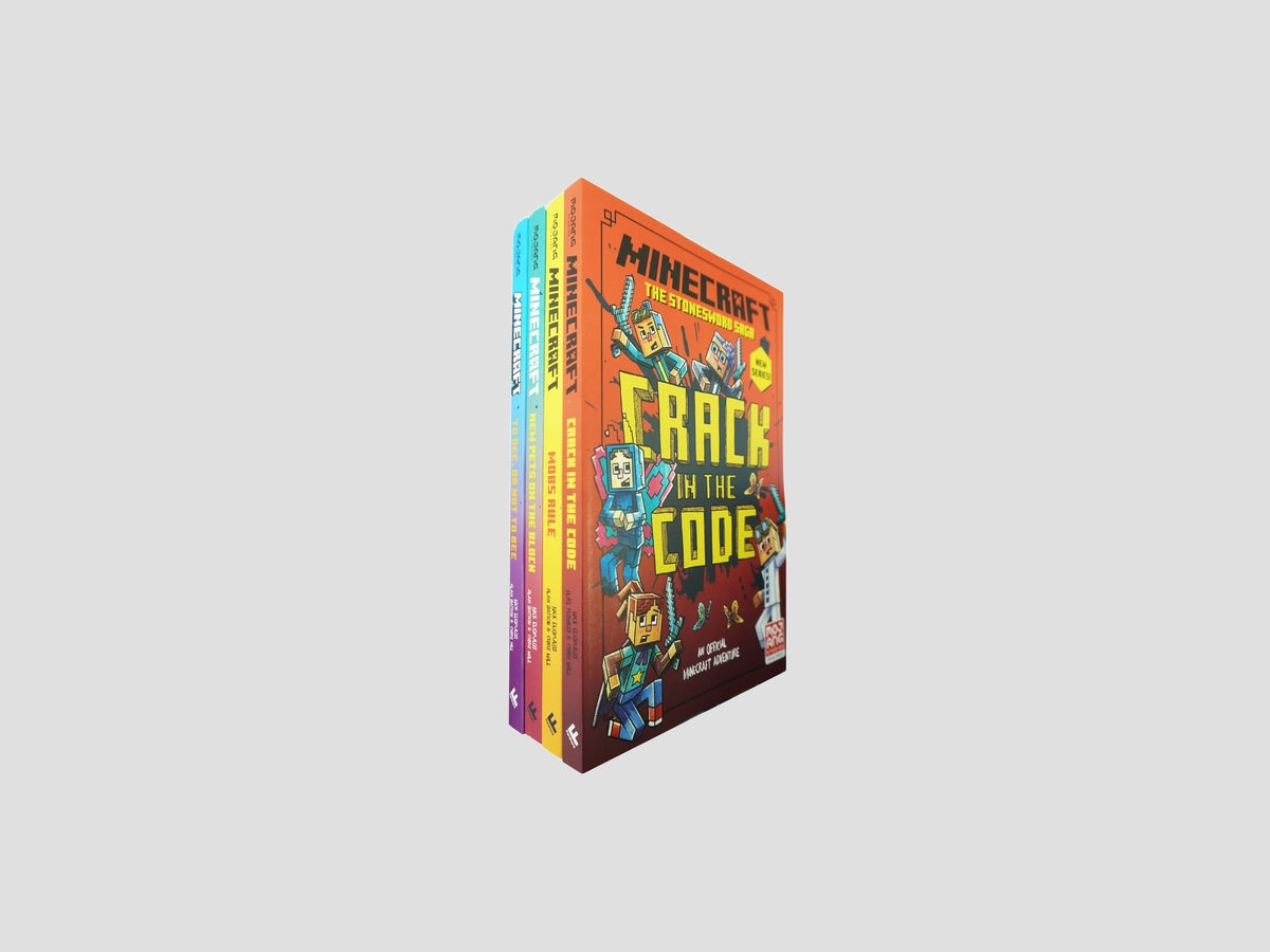 Minecraft Stonesword Saga Series 4 Books Collection by Farshore; 9780612706903