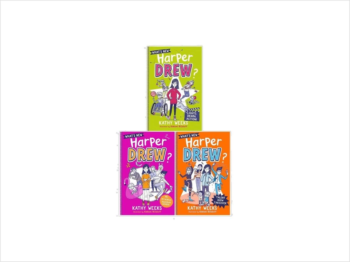 What's New, Harper Drew? Series 3 Books Collection