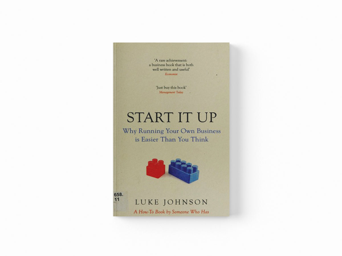 Start It Up by Luke Johnson; 9780670920471