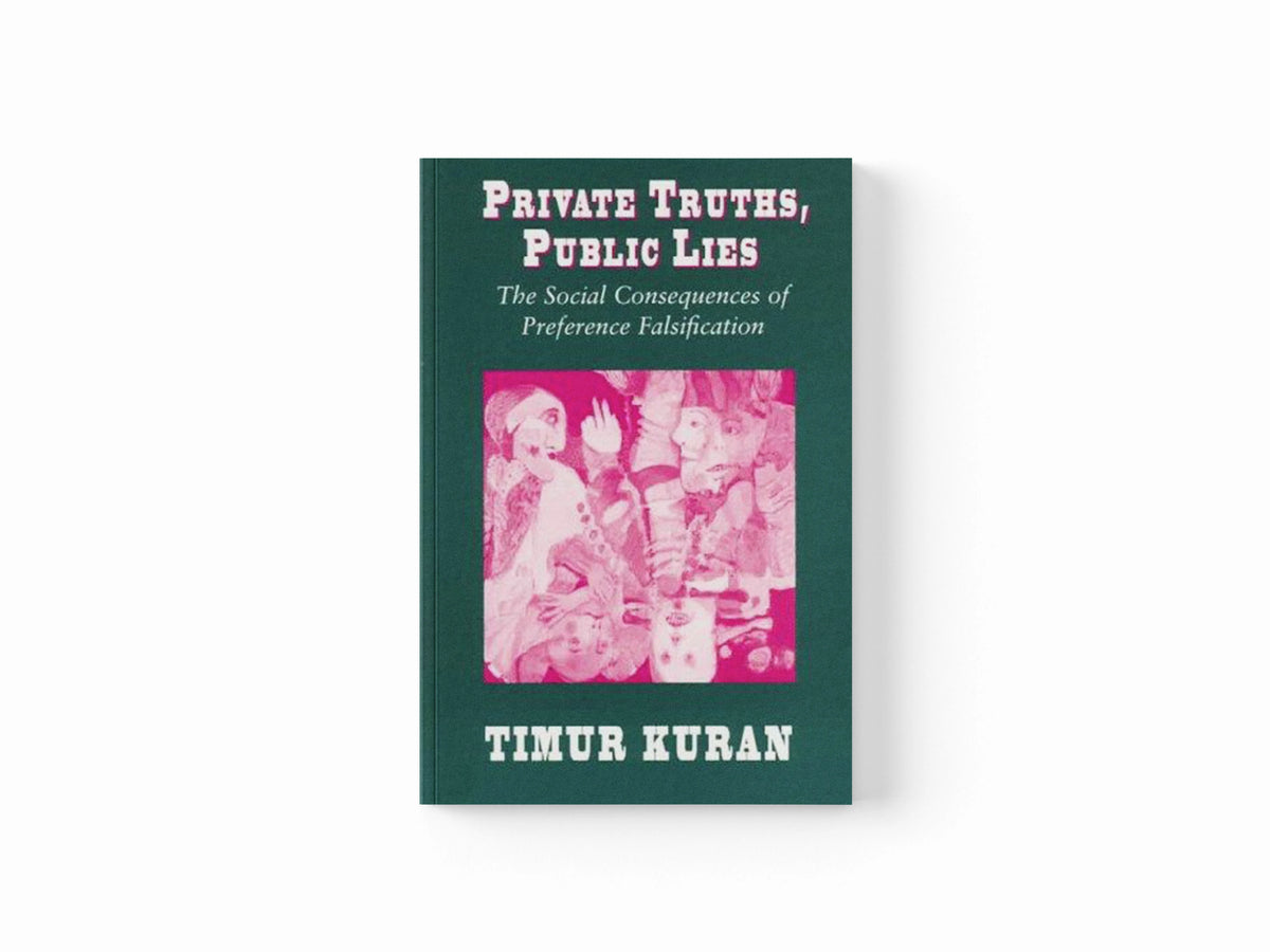 Private Truths, Public Lies by Timur Kuran; 9780674707580