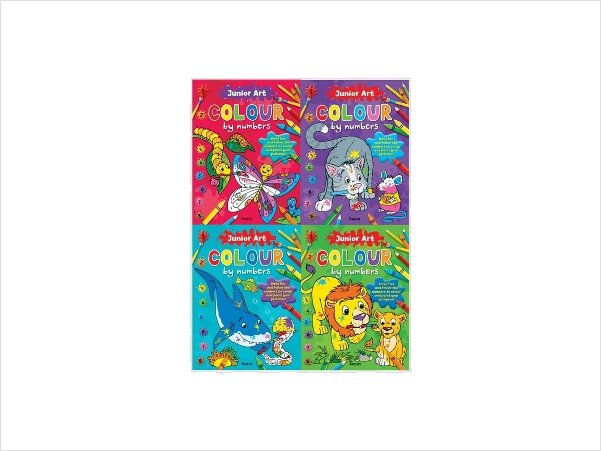 Junior Art Colour By Numbers Collection
