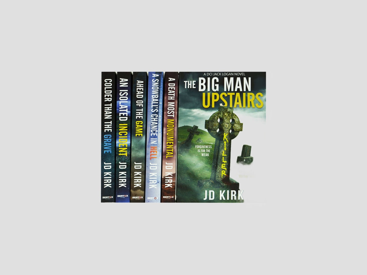 DCI Logan Crime Thrillers Series 6 Books Collection by Zertex Crime; 9780678458679