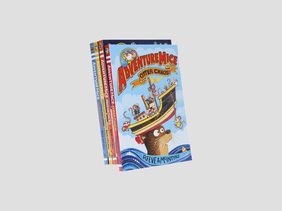 Adventuremice Series 4 Books Collection Ages 5-7 by Philip Reeve; 9780678464328