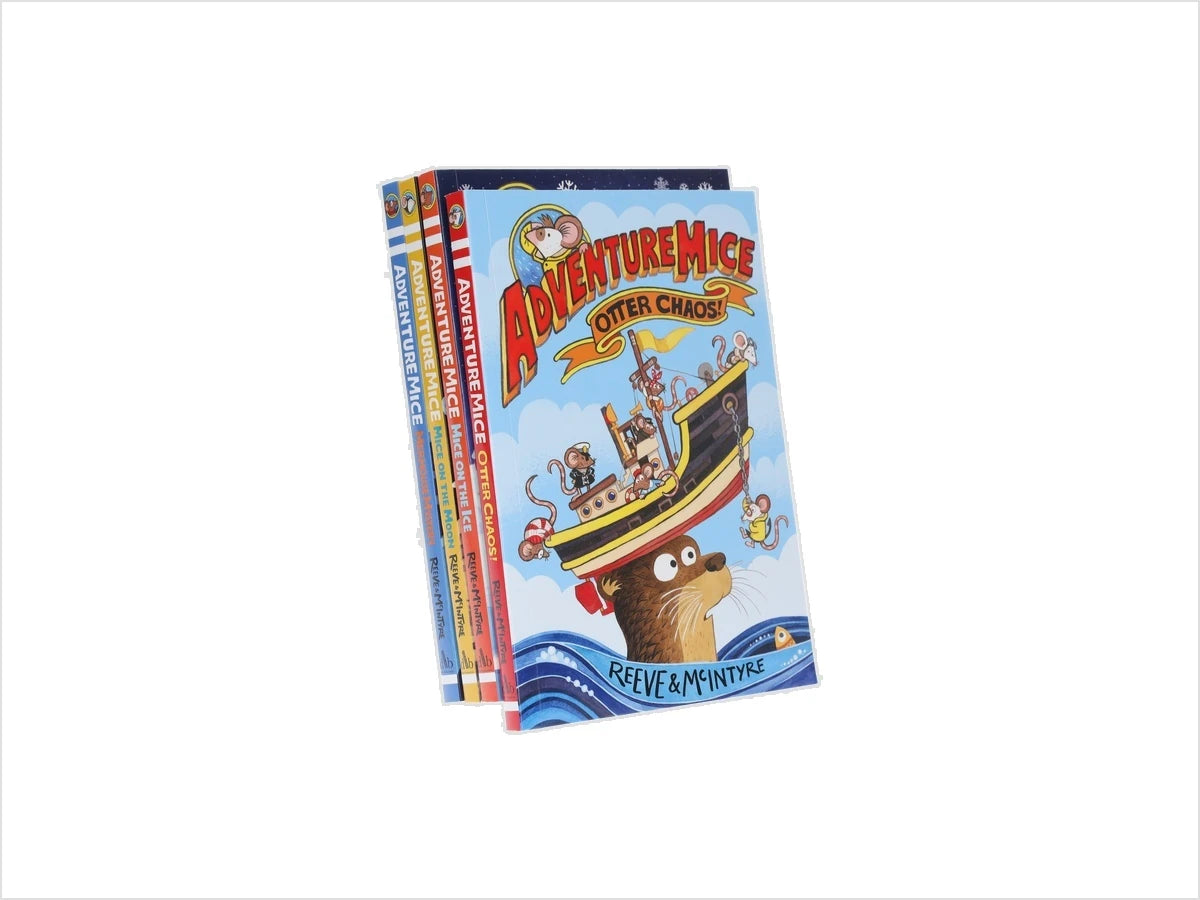 Adventuremice Series 4 Books Collection Ages 5-7