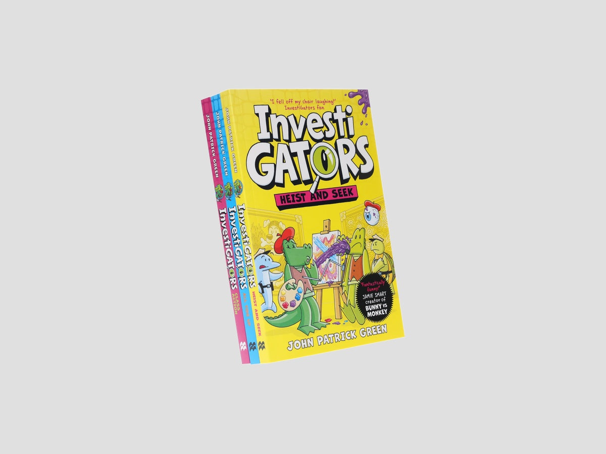 InvestiGators Series Books (6-8) 3 Books Collection by Macmillan; 9780678465974