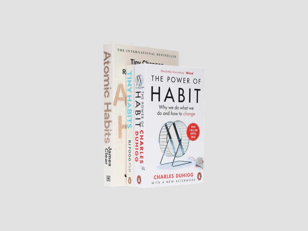 Atomic Habits, Tiny Habits & The Power of Habit Collection by Penguin; 9780678466728