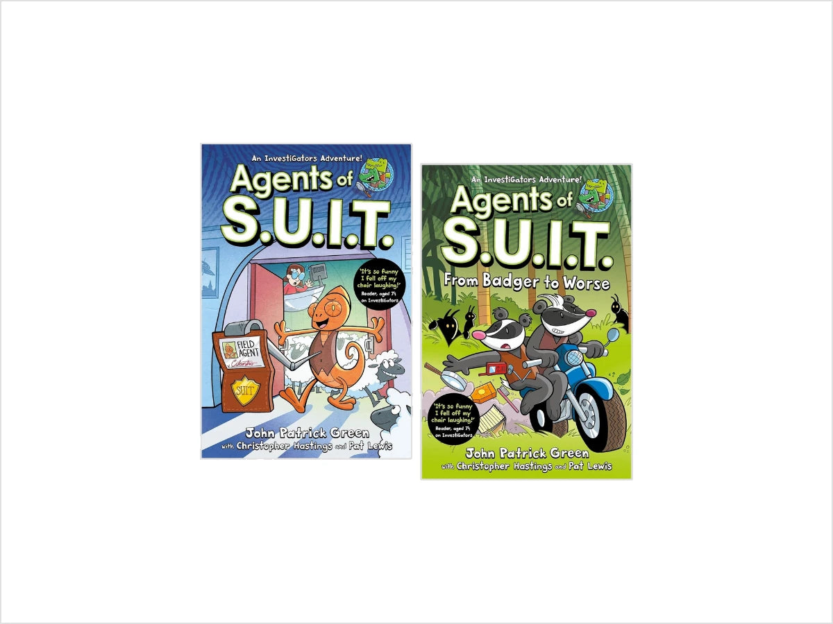 InvestiGators: Agents of S.U.I.T. Series 2 Illustrated Comic Books Collection