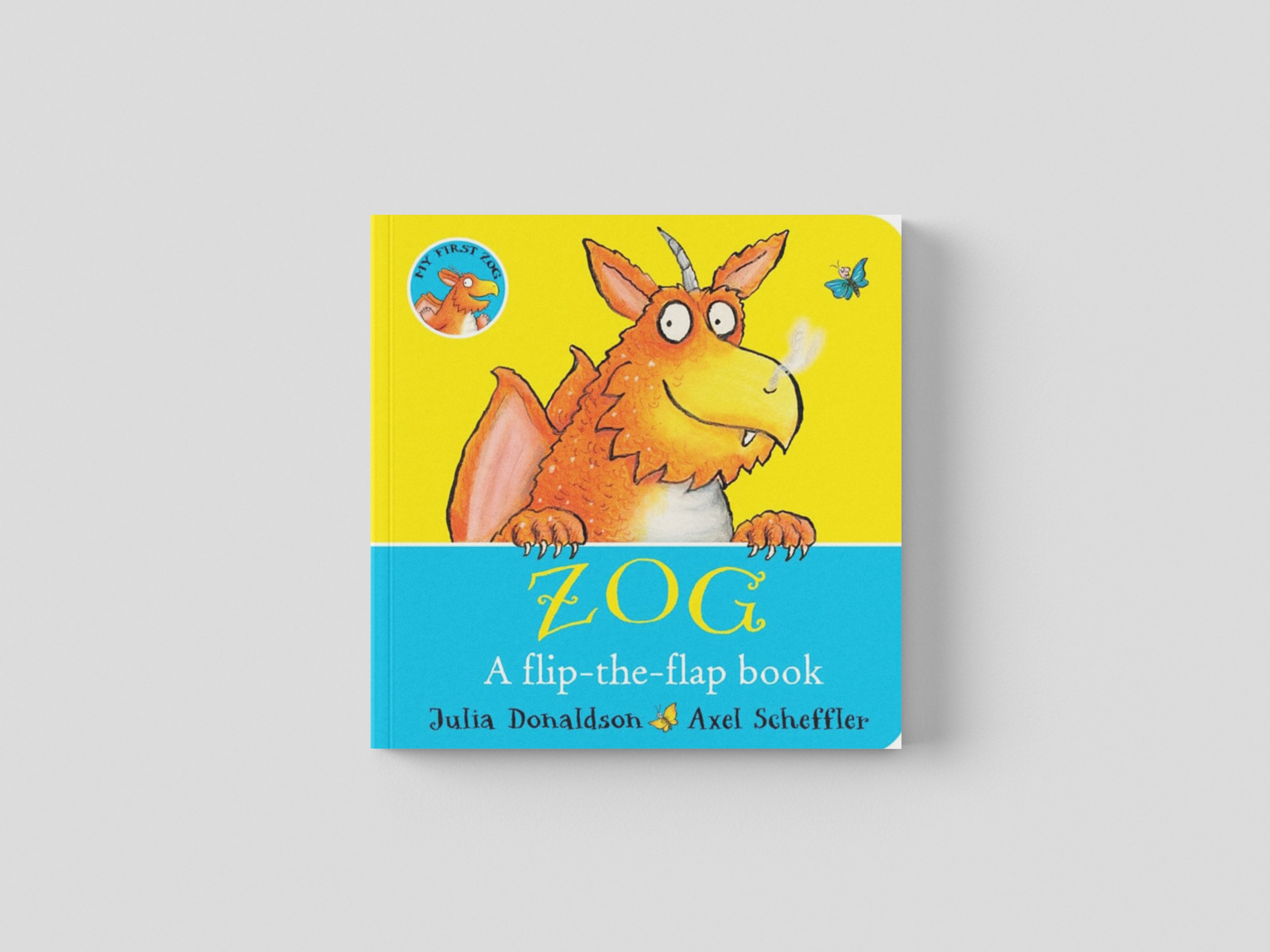 ZOG - A Flip-the-Flap Board Book by Julia Donaldson; 9780702315527