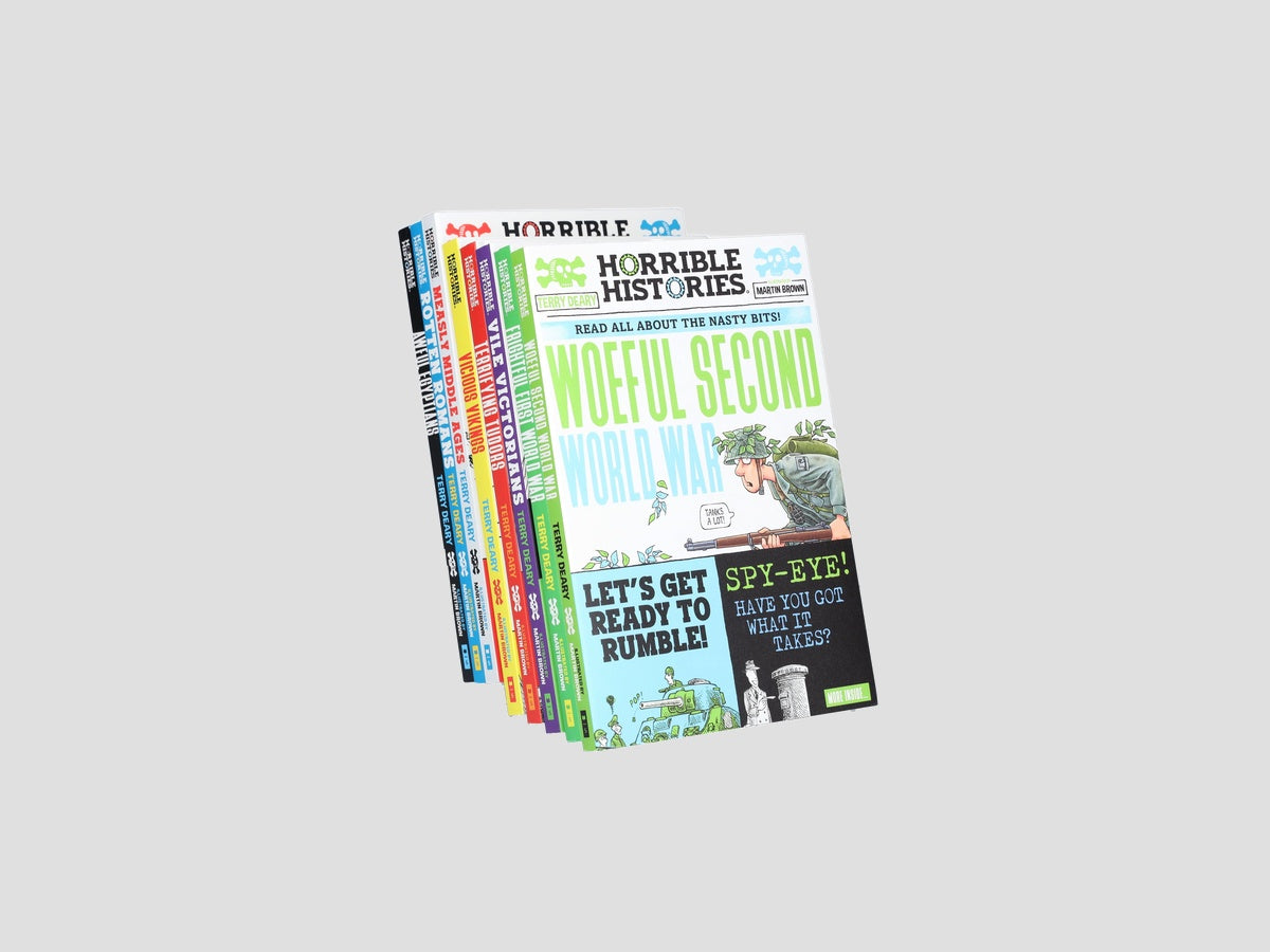 Horrible Histories: Savage 8 Book Collection - Ages 7+ by Terry Deary; 9780702315831
