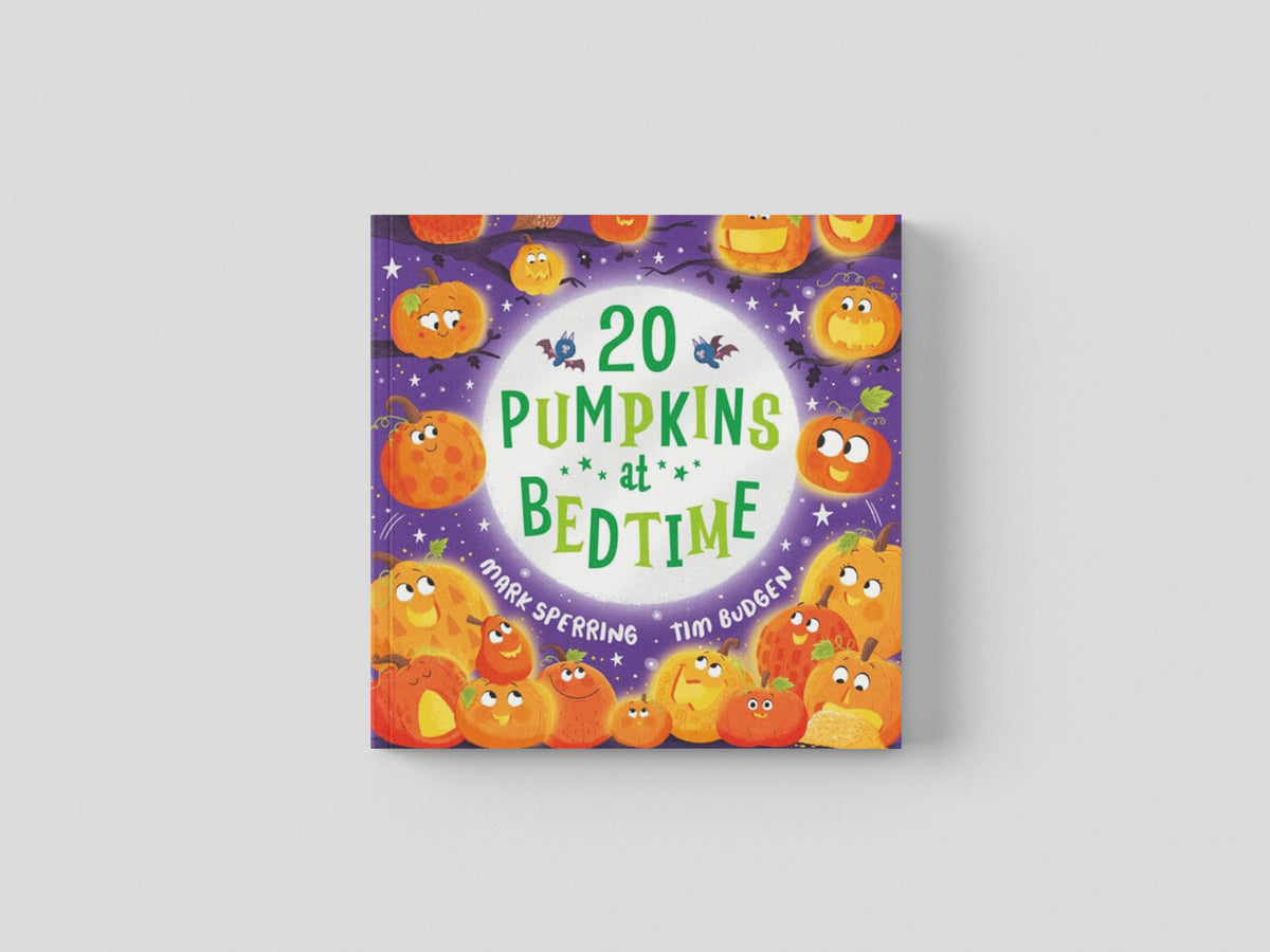 Twenty Pumpkins at Bedtime by Mark Sperring; 9780702324680