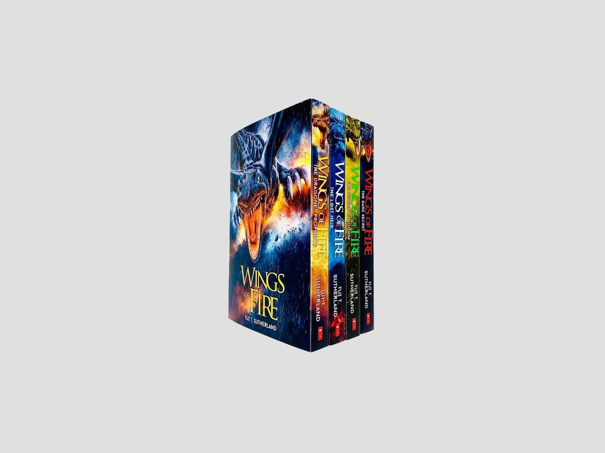 Wings of Fire Series 4 Books Collection by Scholastic; 9780702329500