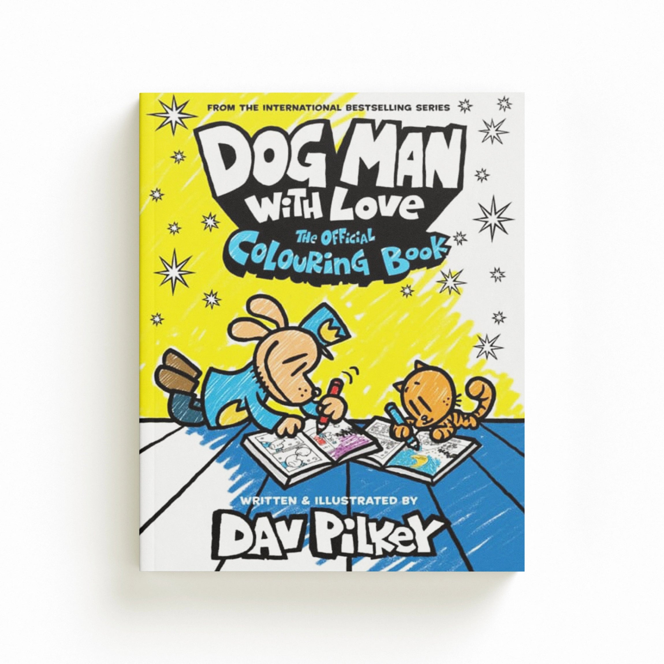Dog Man With Love: The Official Colouring Book