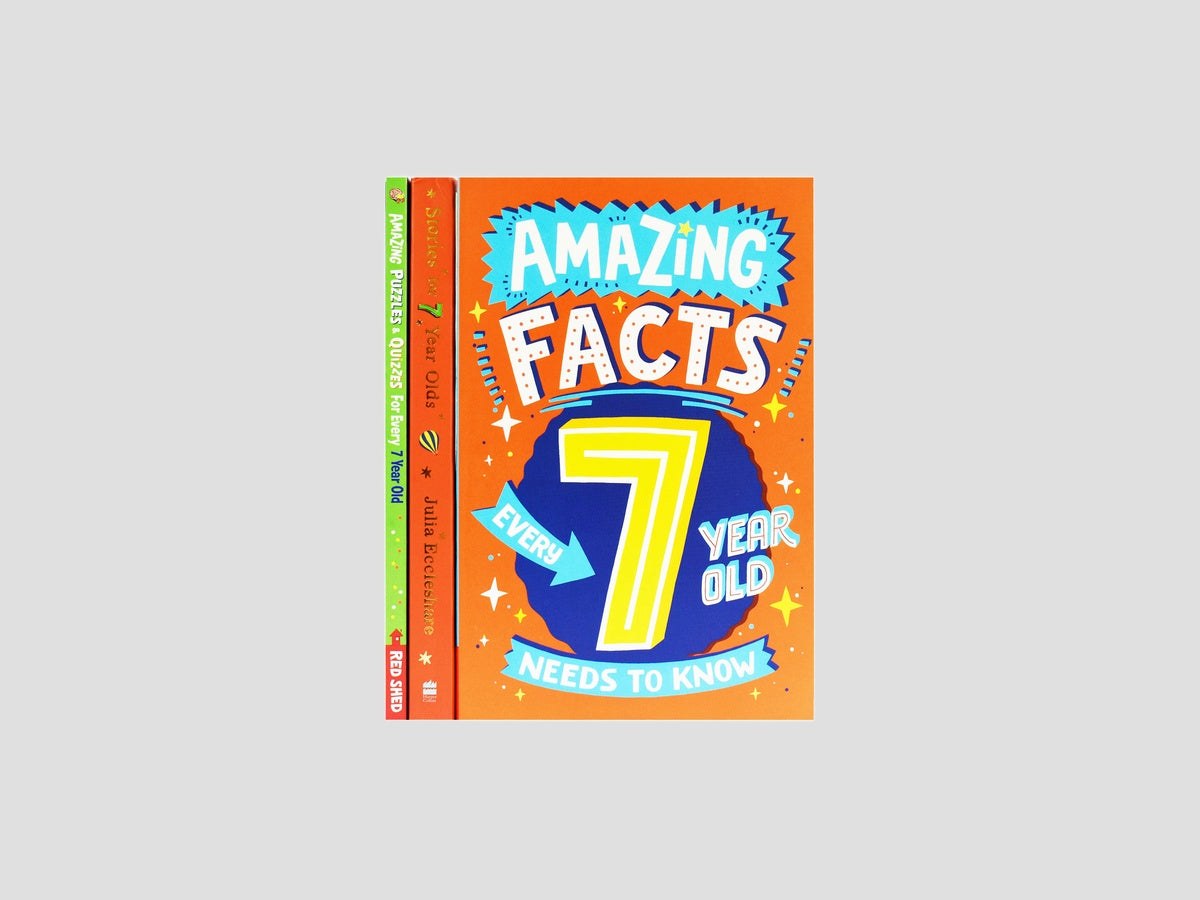 Amazing Facts Every Kid Needs to Know for 7 Year Olds Children's Collection by HarperCollins Publishers/Red Shed; 9780704525139