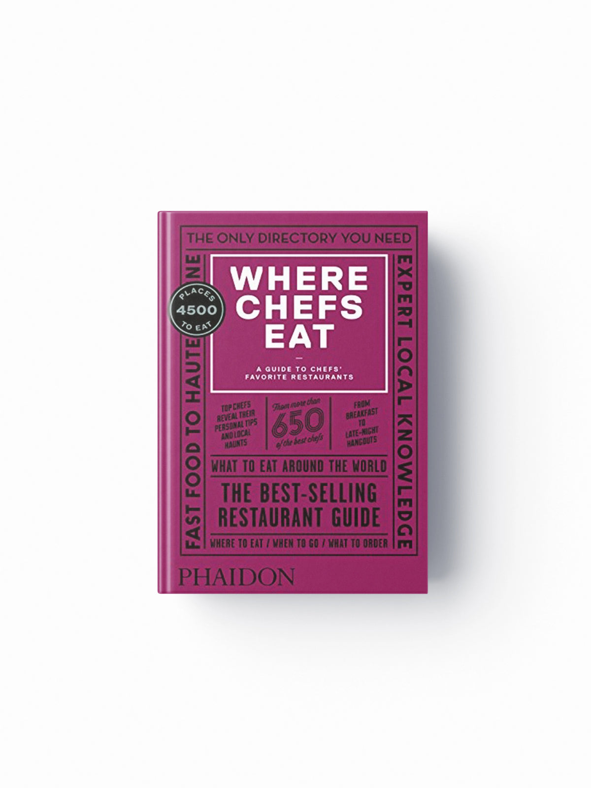 Where Chefs Eat; 9780714875651