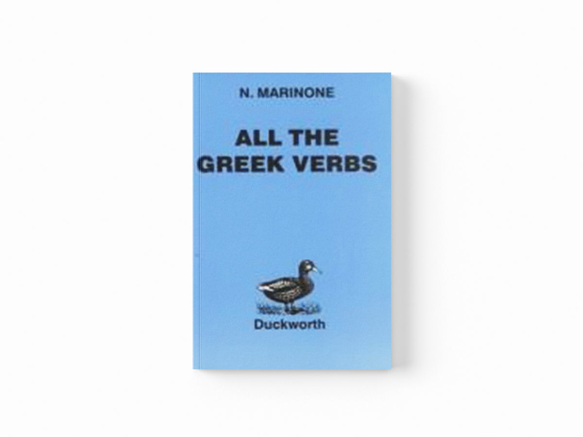 All the Greek Verbs by N. Marinone; 9780715617724