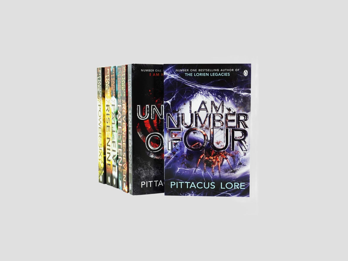 The Lorien Legacies Series 7 Books Set - Ages 13+ by Penguin Random House; 9780718189044