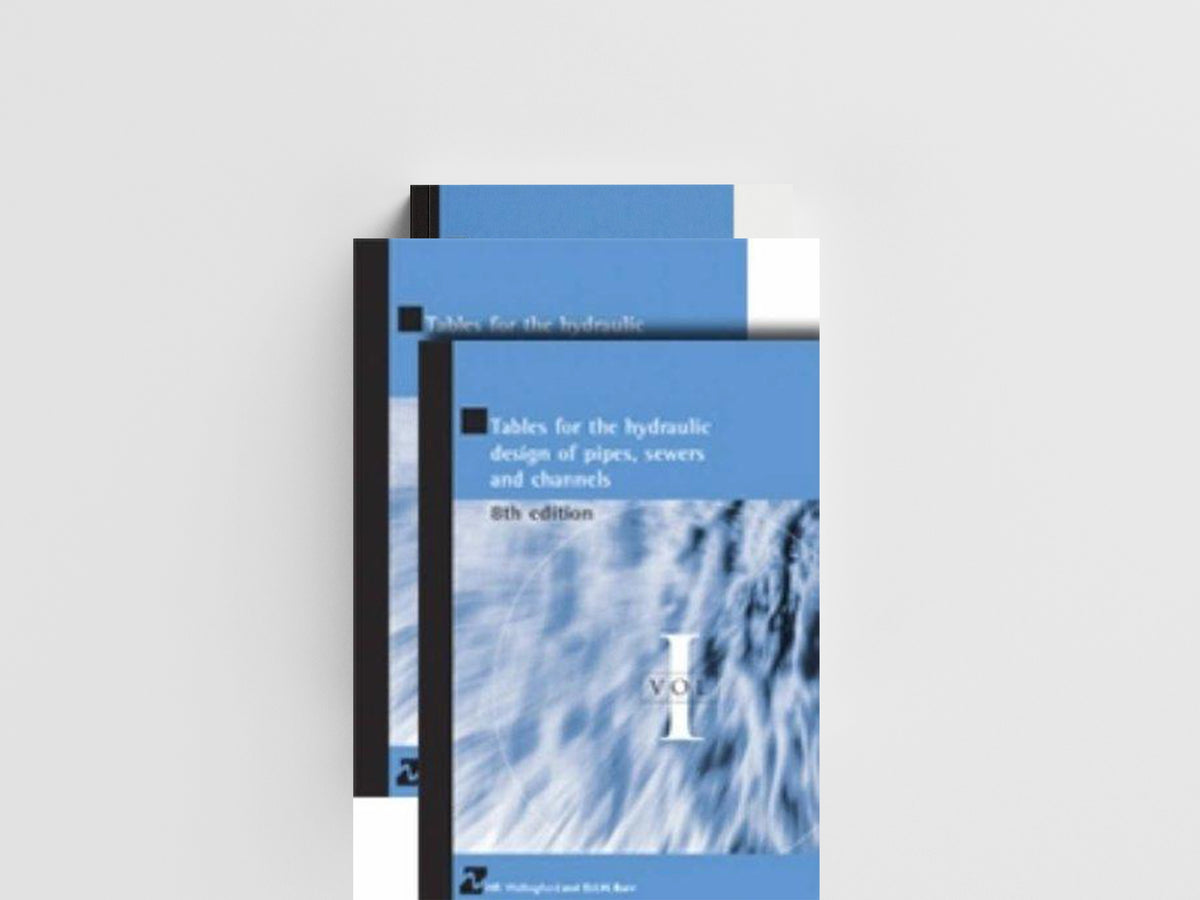 Tables for the Hydraulic Design of Pipes, Sewers and Channels, (2-volume set) by D H Barr; H.R. Wallingford; 9780727733856