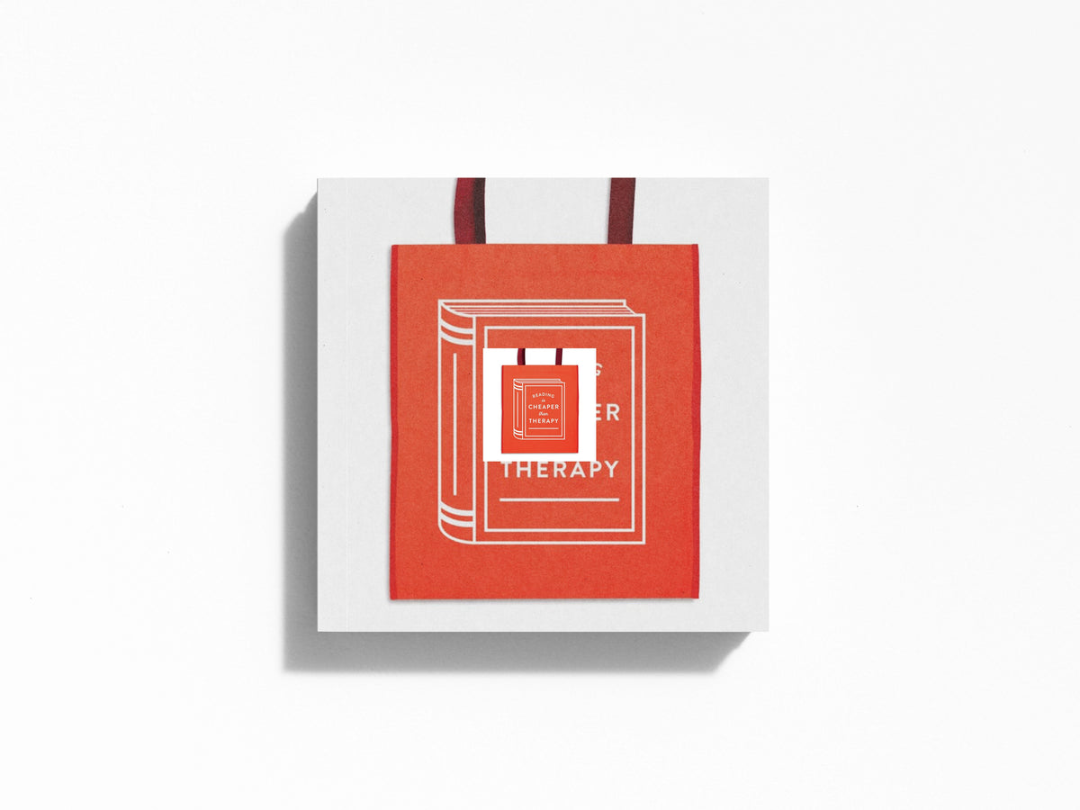 Reading is Cheaper Than Therapy Reusable Shopping Bag